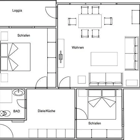 Gartenstr 48 Althoff 5 * Norderney